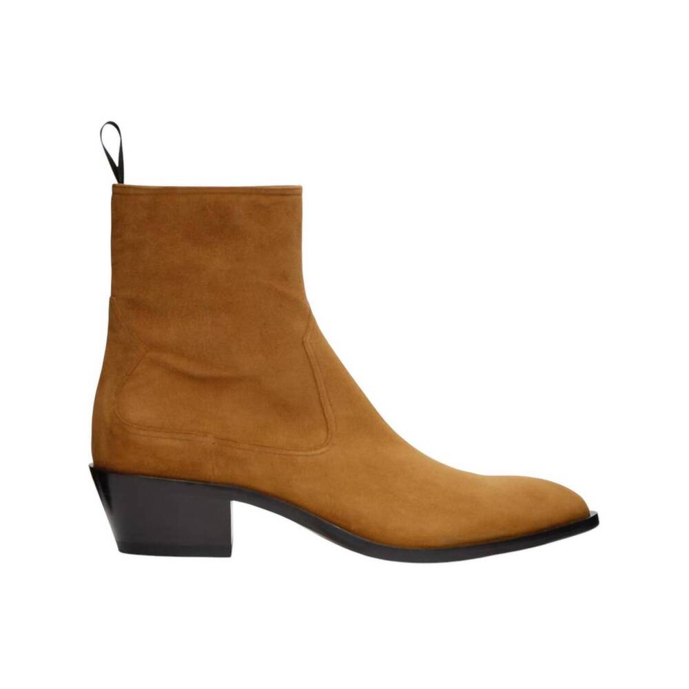 NEW BALLY men's gaiman suede leather boots in deserto - Picture 1 of 4